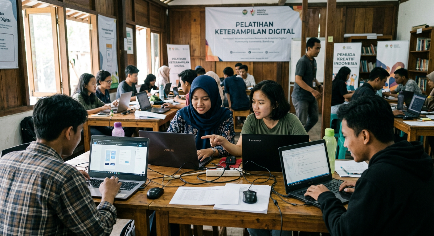 LIVESGP 6D Gelar Workshop Literasi Digital untuk Pemuda