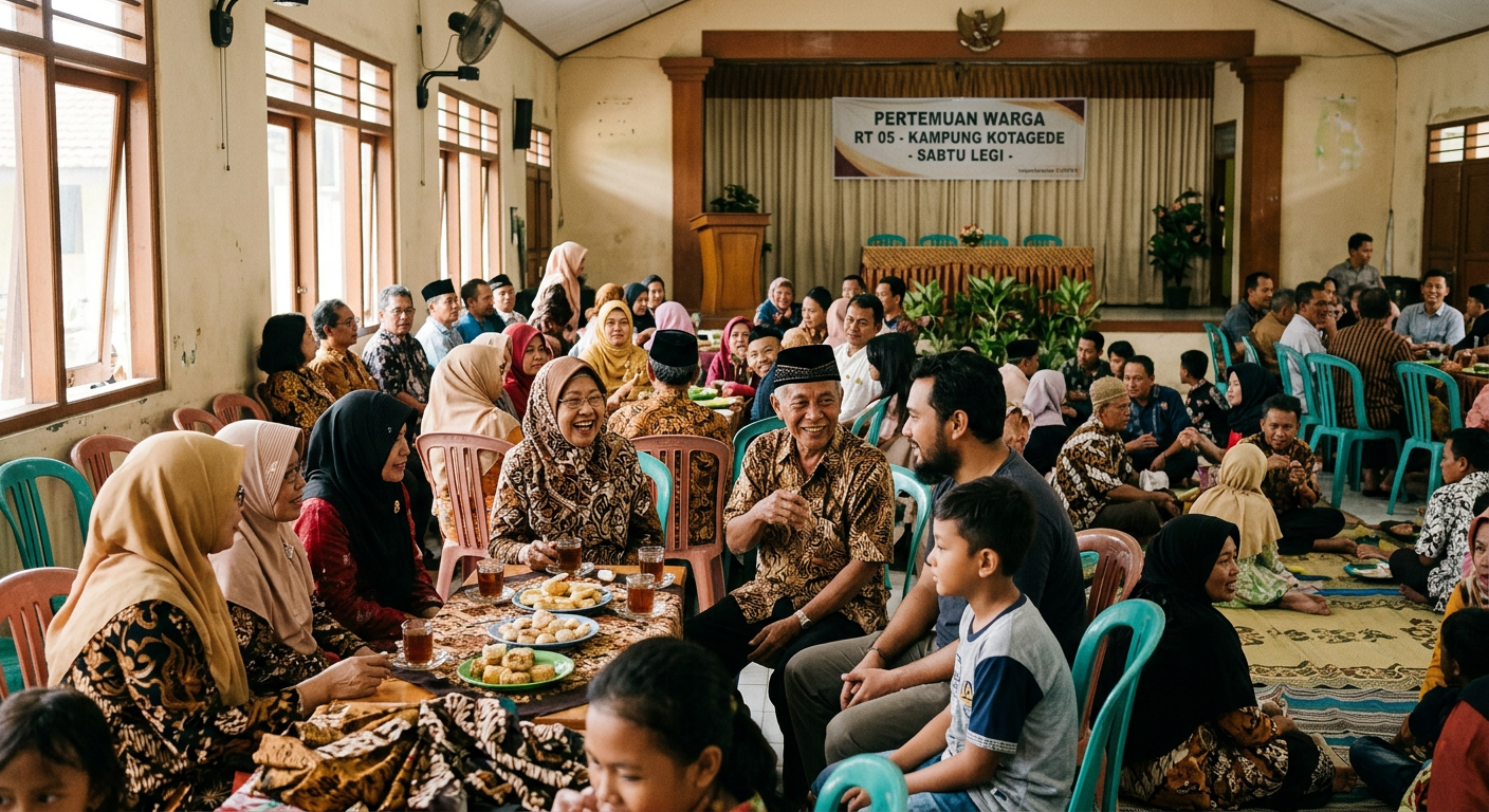 Pertemuan komunitas LIVESGP 6D - masyarakat Indonesia berkumpul bersama